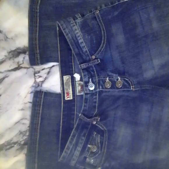 Juniors YMI sz 7 Jeans Wide leg - Picture 6 of 6